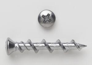 OVAL HEAD PHLLIP WALL DOG ANCHOR CHROME